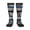 2 Black-1, variant on Women's Knee High Socks Thin Blue Line Black Flag Outdoor Casual Tube Socks