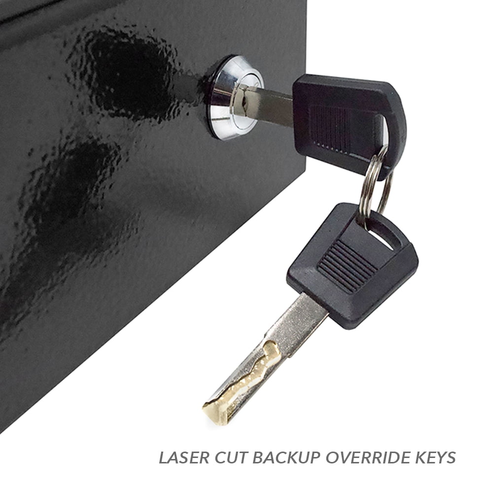 Stealth Top Vault TV1 Top Opening Biometric Quick Access Finger Print Gun Safe, Pistol Safe, Handgun Safe