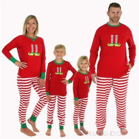 

Sunisery Family Matching Pajamas Christmas Jammies Clothes Cotton Holiday Sleepwear Sets Long Sleeve Pjs