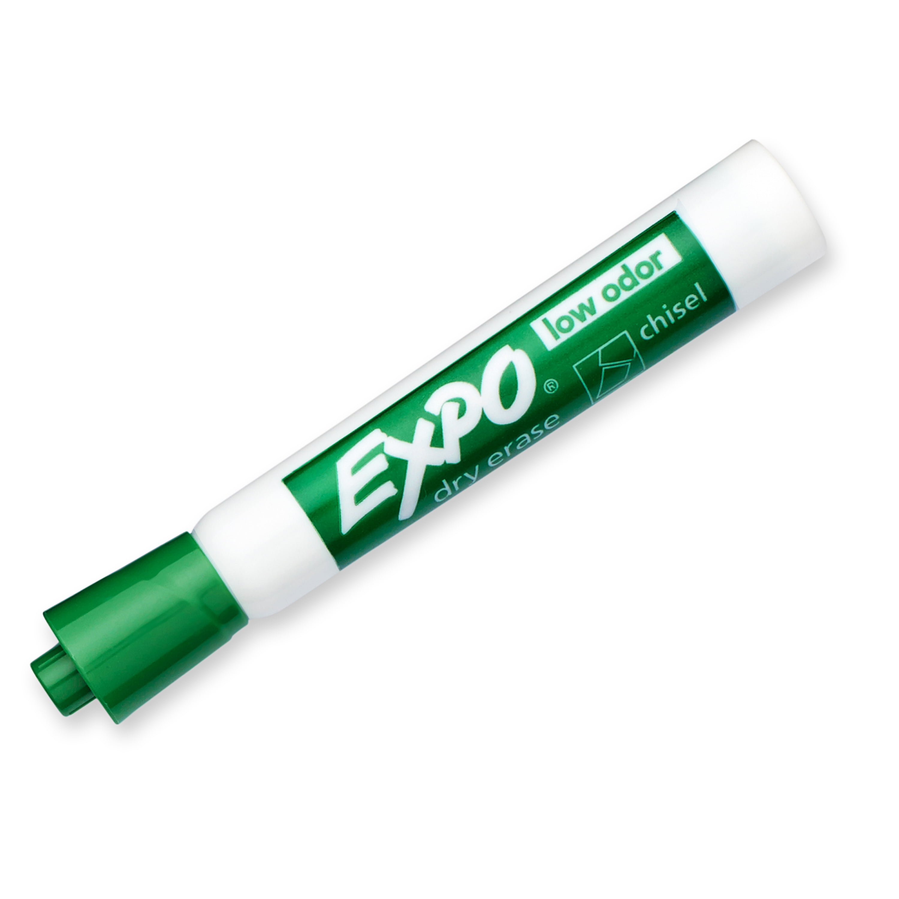 Ticonderoga Dry Erase Markers, Fine Tip, Green, PK12, 12PK 93004
