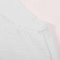 thumbnail image 7 of Huangx Women's Halter Neck Cover Up Dress - V Neck Summer Beach Sundress with Side Pockets, Casual Coastal Vacation Outfit White XXL, 7 of 7