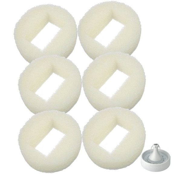 Qzbhct Foam Pre Filter fit for Drinkwell 360 Premier Plastic Cat Fountains,Not Suitable for Stainless Steel Fountain (6 Pack)