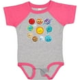 thumbnail image 3 of Inktastic Happy Sun Moon and Planets Boys or Girls Baby Bodysuit, 3 of 5