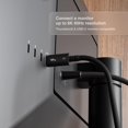 thumbnail image 2 of CalDigit Thunderbolt 5 Pro Braided Cable - 120Gbps 240W Power Delivery, Compatible with Thunderbolt 3, 4, USB4 Type C, MacBook Pro, iMac, iPhone 16 M, 2 of 11