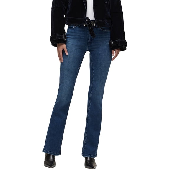 HUDSON Jeans womens Barbara Leap Year Boot Cut Jean, 26, Blue