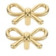 thumbnail image 1 of GOOHOCHY 2 tiradores decorativos de latón con forma de arco para cajón, zapatero, mesita de noche, armario de almacenamiento., 1 of 8