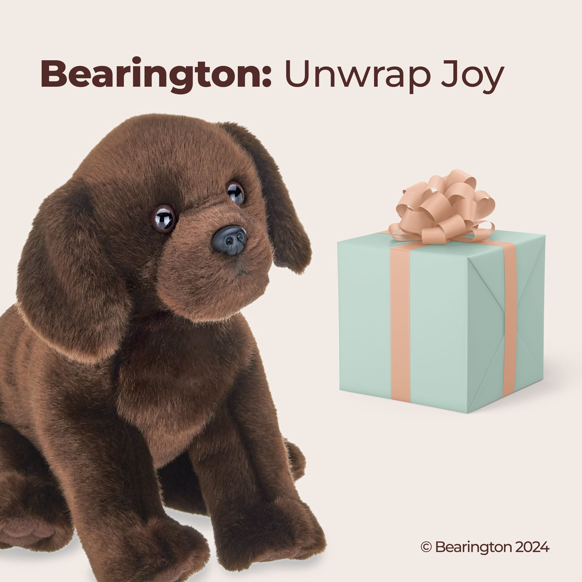 ❤❤未使用❤❤【Labrador】ふんわり柔らか❤プラクトビーバーヤーンケープ❤ Bearington Brody The Labrador Dog Stuffed Animal - 13