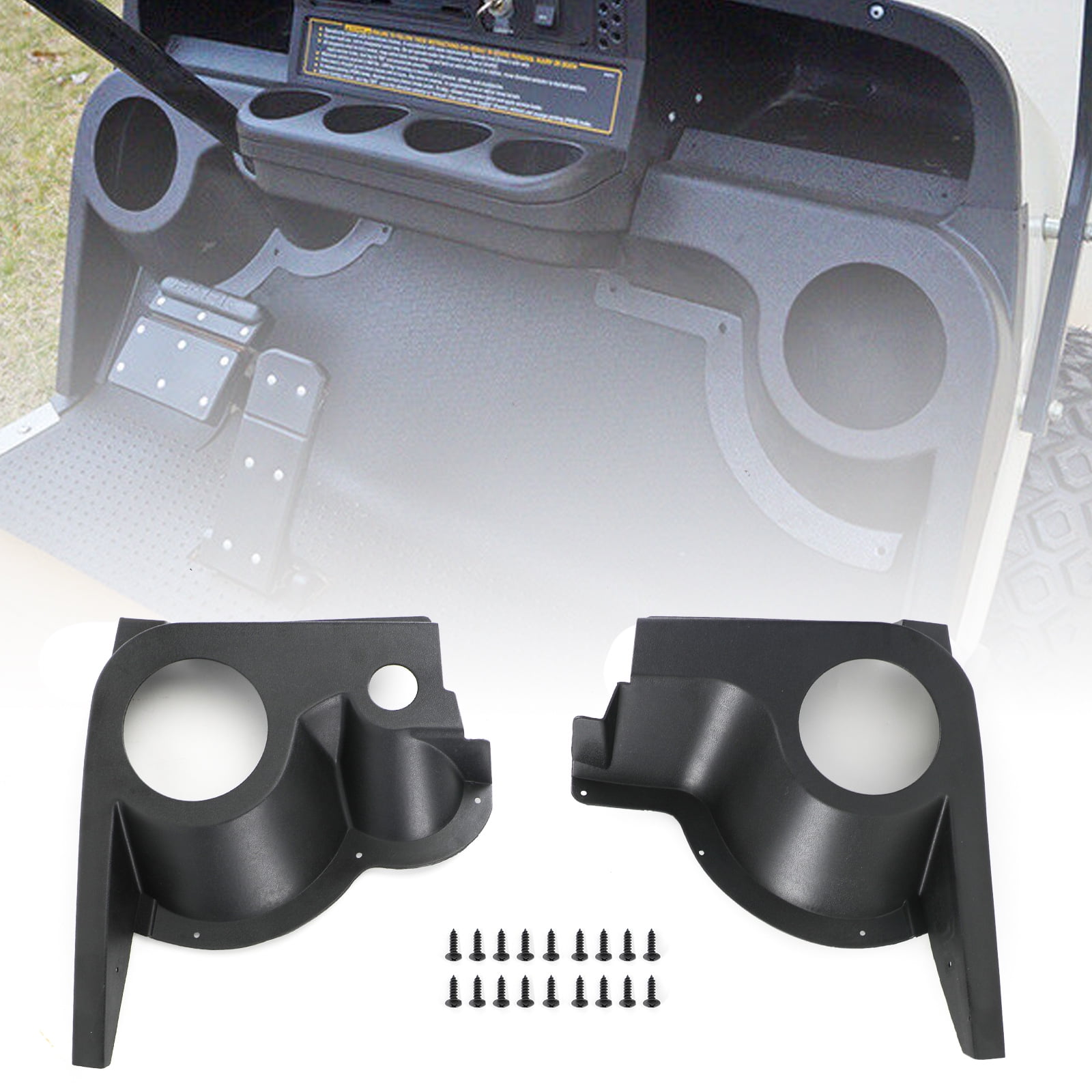 Mad Golf Cart Speaker Pod Kit fit for EZGO TxT 1994 and Up Ez