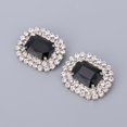 thumbnail image 1 of BELOVING Rhinestone Shoe Clips Wedding Buckle DIY Bride Shoe Decorative Charms - Black,, 1 of 7