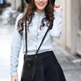 thumbnail image 2 of 1 Pce Pochette de Rangement Pratique Sac Messager Réglable Sac Chic pour Cellulaire, 2 of 7