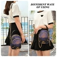 thumbnail image 7 of Shoulder Handbag Women's Crossbody Handbags 5.91x3.15x8.27 Inch Bank Card Bag Cash Bag Key Bag Halloween Pattern, 7 of 7