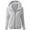 light gray, variant on Meihcang Sherpa Jacket Women Winter Warm Fuzzy Fleece Zip Up Hoodie Solid Long Sleeve Outerwear with Pockets light gray XXL