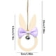 thumbnail image 3 of Xihbxyly En Venta Decoraciones de Pascua Lazos Campanas y Colgantes de Madera, 3 of 3