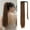 8, variant on 28 Inch Ponytail Extension, Long Straight Wrap Around Clip in Ponytail Hair Extensions Synthetic Soft Fake Pony Tail Hairpieces