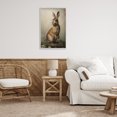 thumbnail image 3 of Stupell Industries Dark Rabbit Portrait Animals & Insects Painting Gray Framed Art Print Wall Art, 20 x 30, 3 of 10
