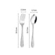 thumbnail image 5 of 30 Pieces Kids Silverware Set Stainless Steel Toddler Utensils Flatware Set Toddler Silverware Spoo, 5 of 5