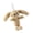 Light brown, variant on Plush Big Ear Rabbits Keychain Decorations Pendant Handbag Hangings Ornament Sweet Keyring Pendant for Women