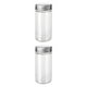thumbnail image 5 of 2 piezas frascos transparentes con tapas de cocina 500 ml botella de almacenamiento de botellas vacías para crema artesanías de bricolaje, 5 of 8