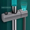 thumbnail image 3 of Yesbay Shower Head Holder Adjustable Shower Bracket 360-degree Rotation Easy Install Detachable Flexible Bathroom Sprayer Holder for 20-25mm Slide Bar, 3 of 8