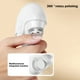 thumbnail image 5 of Fiudx Cortaúñas Automático, Recargable Por Usb, Silencioso, con Compartimento para Guardar Uñas, 2 En 1 Pulidor y Recortador, Ideal para Uso Doméstico, Blanco, Morado y Amarillo, 8,6 X 8,6 X 3,65 Cm., 5 of 7