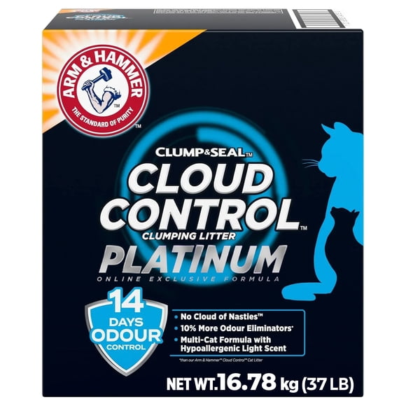 Litière pour Chat Platinum Cloud Control, Gris