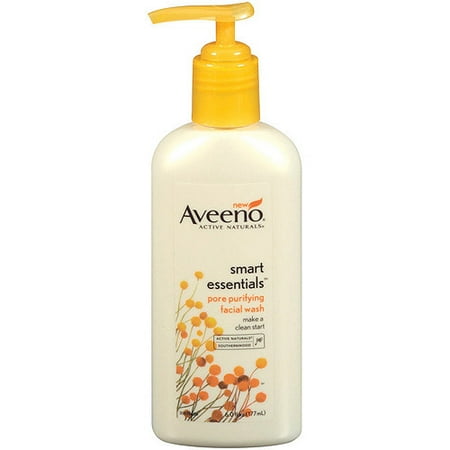 Aveeno Smart Essentials Pore Purifying Facial Wash, 6 fl oz