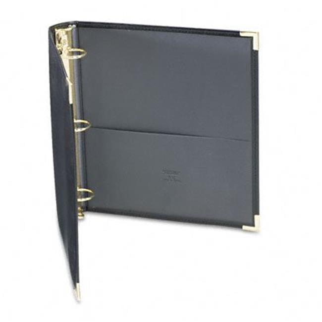Classic Collection Ring Binder Portfolio 81/2 x 11 11/2in Cap Black