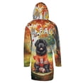 thumbnail image 2 of Hello Fall Newfoundland Football Welcome Autumn with Leaves Pumpkins All Over Print 3D Hooded Duffle Toggle Coat Newfie Dog Lover Gifts - 00012, 2 of 6