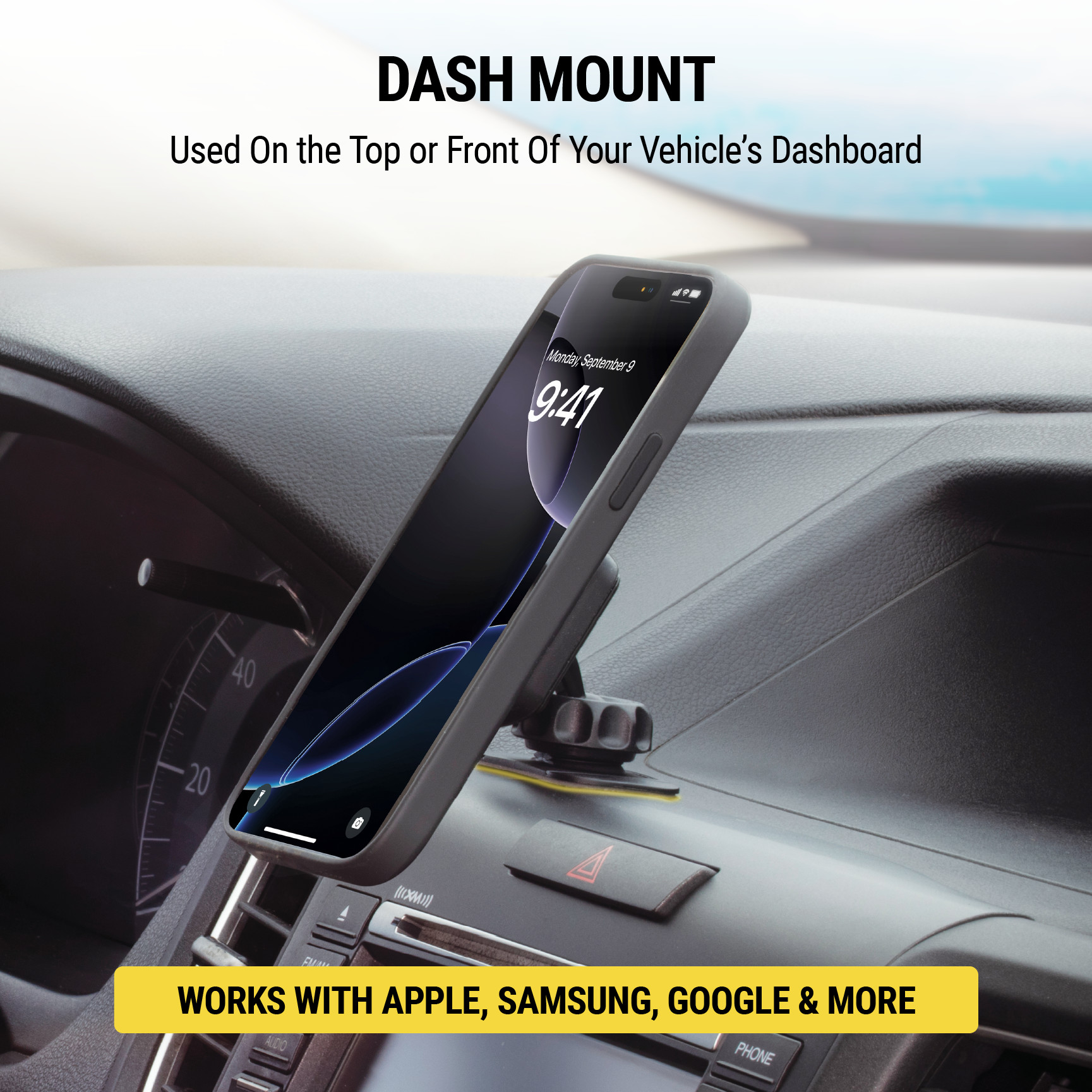 Scosche MagicMount Universal 360° Magnetic Dash Phone Mount photo 4