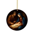 thumbnail image 2 of Colgantes de acrílico, decoraciones navideñas, adornos navideños planos, adornos para el hogar, adornos para el coche, decoraciones colgantes, decoraciones de jardín, decoraciones navideñas, decoracio, 2 of 6