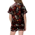 thumbnail image 4 of Leey-World Toddler Girl Pajamas Girls Halloween Pajamas - Kids 2 Piece Girl's PJ Set for Holiday - Short Sleeve Shirt & Shorts, 4 of 5