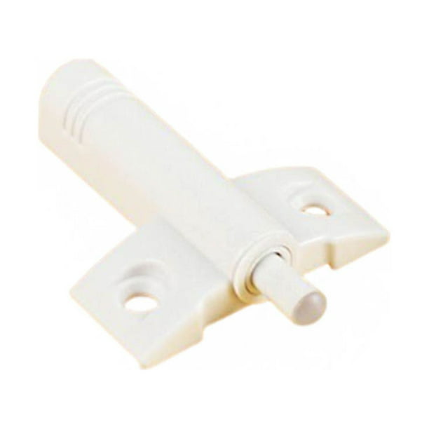 Speravity Accesorios de amortiguación para cocina, puerta de armario de plástico, muebles, dispositivo montado anticolisión, cajón de parada, Herramientas y ferretería Blanco