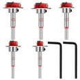 thumbnail image 1 of 5pcs Forstner Forets Kit 15-35 mm Flat Wing Charnière Forets Ensemble pour le Perçage de Porte de Meubles, 1 of 11