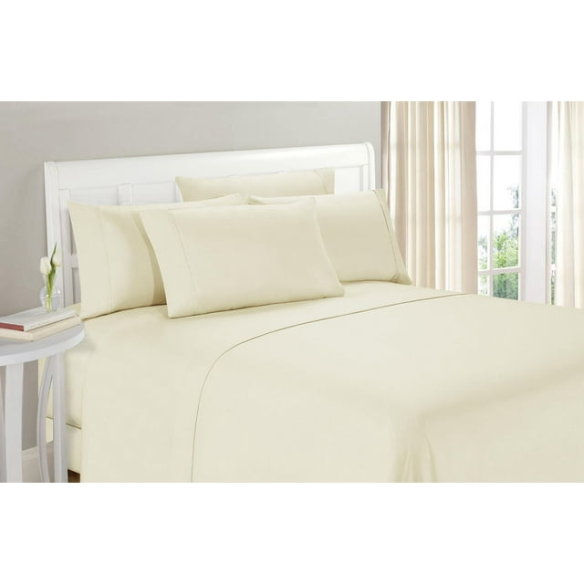 1800 Series en microfibre avec taies d'oreiller en prime