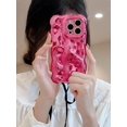 thumbnail image 2 of Wave Bubble Electroplated Silver Phone Case Compatible With Iphone, 2 of 4