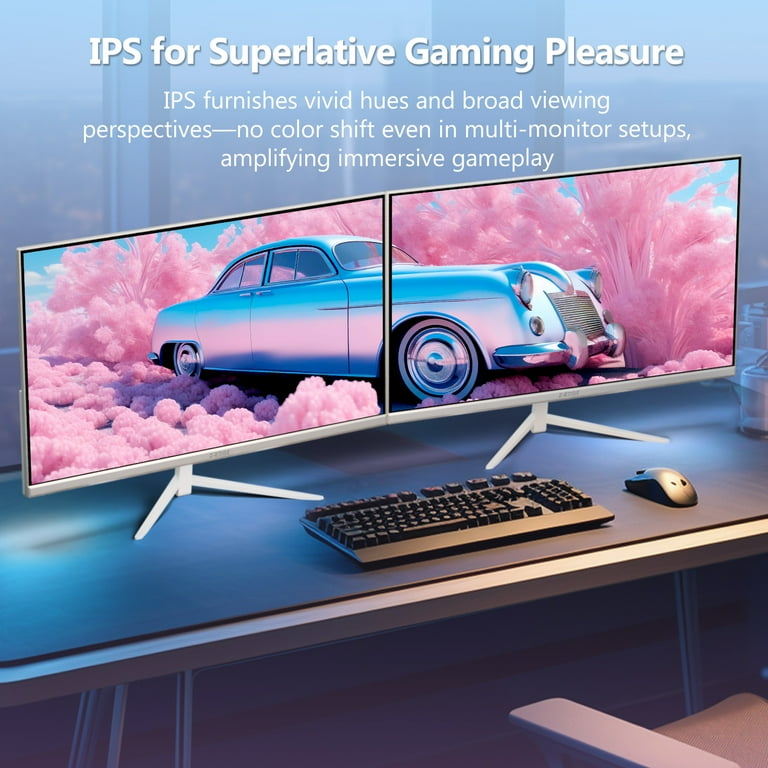 Z-EDGE 24 Inch 240Hz Gaming Monitor, FHD 1080P IPS Display, 1ms