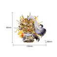 thumbnail image 2 of Figura 3D de metal Puzzle MU King of Sword, el gato emperador, 2 of 8
