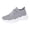 Gray, variant on Women Walking Shoes 2026 Slip On Tennis Sneakers Non-Slip Gym Workout Mesh Casual Sock Trainers Breathable Lightweight Comfortable Orthopedic Shoes White 10 Wide