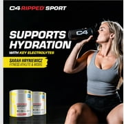C4 Sport Ripped Pre Workout Powder, Arctic Snow Cone, 30 Servings