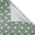 thumbnail image 5 of Ambesonne Green Grommet Curtain, Greek Love Cupid, 50" x 84", Jade Green Purple Cream, 5 of 6