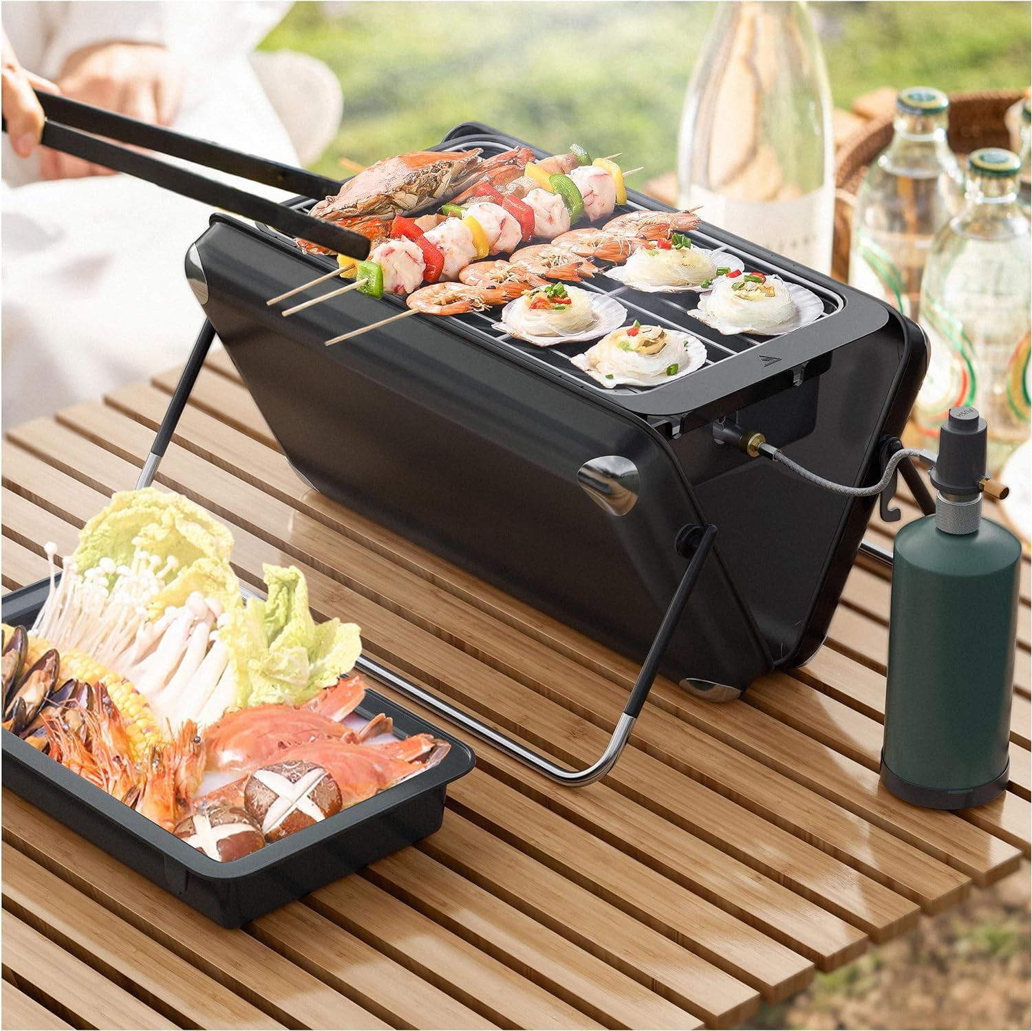 Open Box Coleman Propane Camping Grill, Portable Camp Grill 9924-SERIES -  Walmart.com