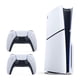 thumbnail image 1 of Consola de Videojuegos Sony PlayStation 5 SLIM, 2 Controles Dualsense Blancos; 1TB, Edición Standard Sony Blanco, 1 of 3
