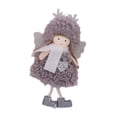 thumbnail image 1 of Advancent Colgantes de Navidad Suave Mini Muñeco de Lana Encantador Árbol de Navidad Decoraciones Juguetes de Peluche Apariencia Exquisita Kits de decoración para fiestas Gris, 1 of 6