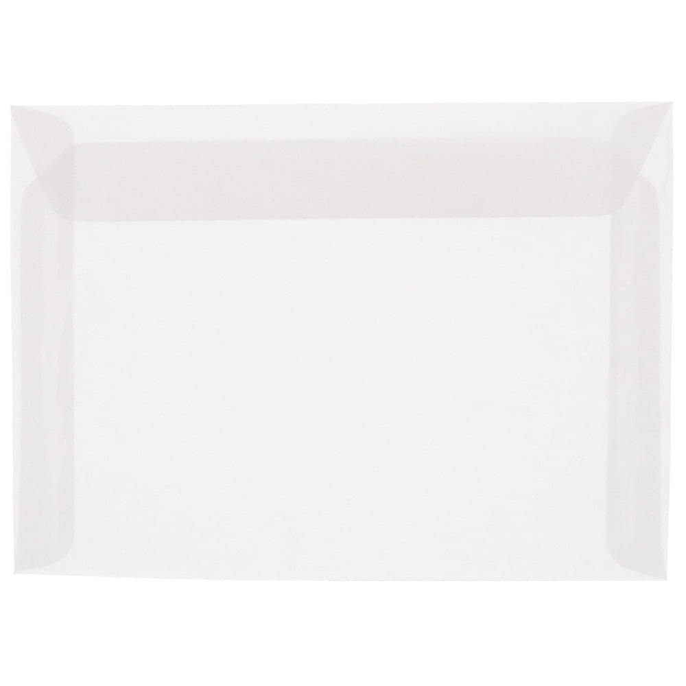 10 x 13 Booklet (10 x 13) Clear Translucent Vellum (see through