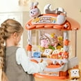 thumbnail image 2 of Mini Claw Machine Toy, Home Arcade Game, 180° Rotatable Claw, Music and Lights, USB Powered for 3-5 Years, 2 of 6