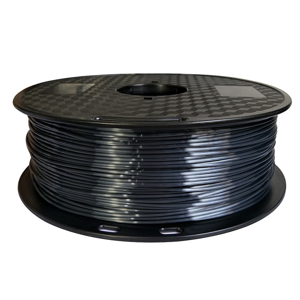 Silk Black 0.5kg 1.75mm 3D Printer PLA Filament Texture Printing Materials 3D Print Material