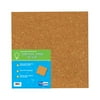 Flipside Products Cork Tiles, 12" x 12" 1/8" Thick, 4/Pkg.