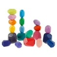 thumbnail image 2 of Pcs Wooden Stone Balancing Blocks- Colorful Wood Stone Building Blocks Natural Balancing Stacking Game Rock Blocks for Kids Educational Toys, 2 of 11