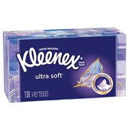 Kleenex Ultra Soft Facial Tissues, 130 Count (Pack of 8)