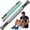 Gray Black, variant on Cozlow Muscle Roller Stick, Handheld Body Massage Tool with 9 Rollers & Anti-Slip Handles